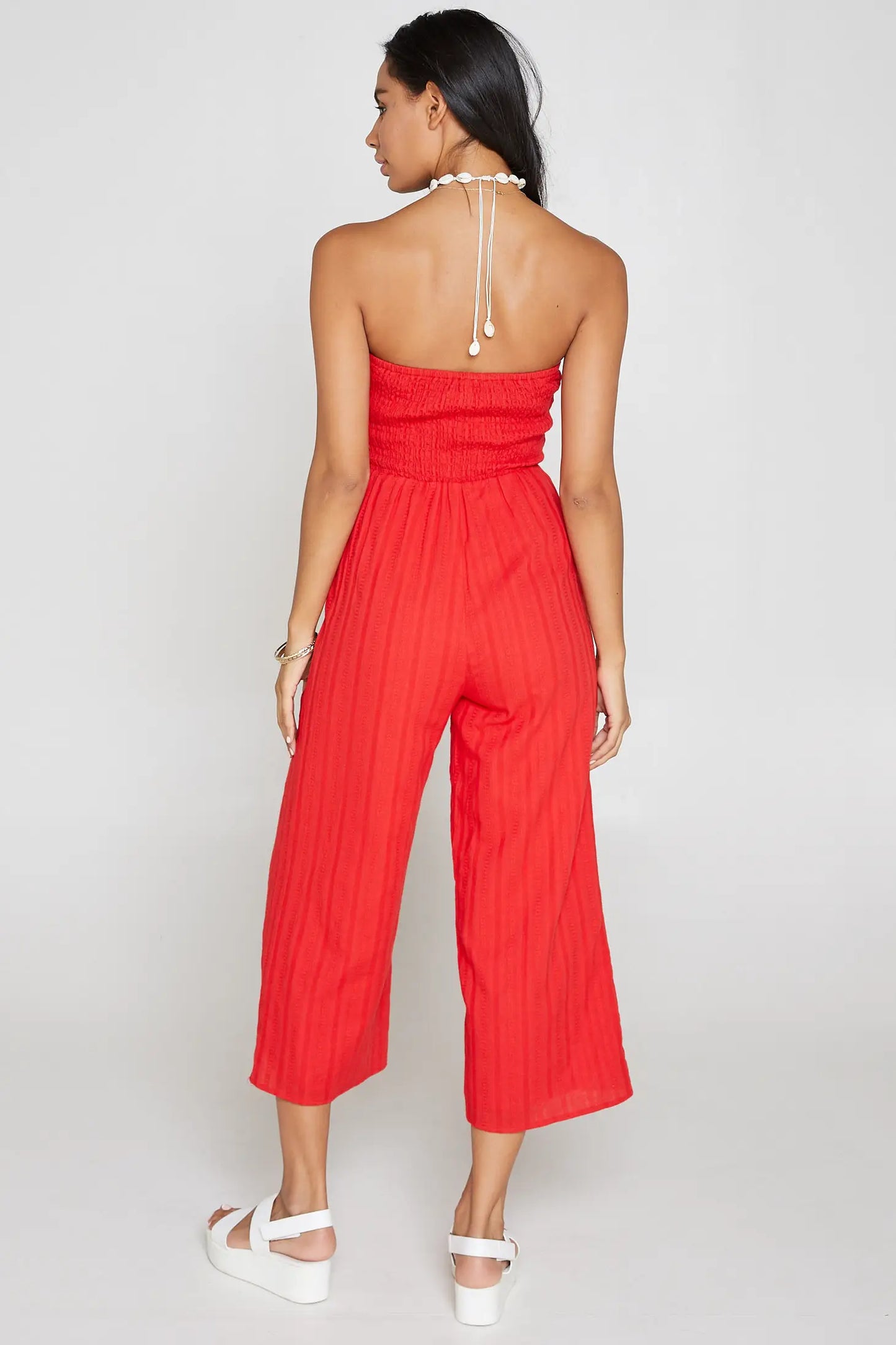 Fire Red Jumpsuit
