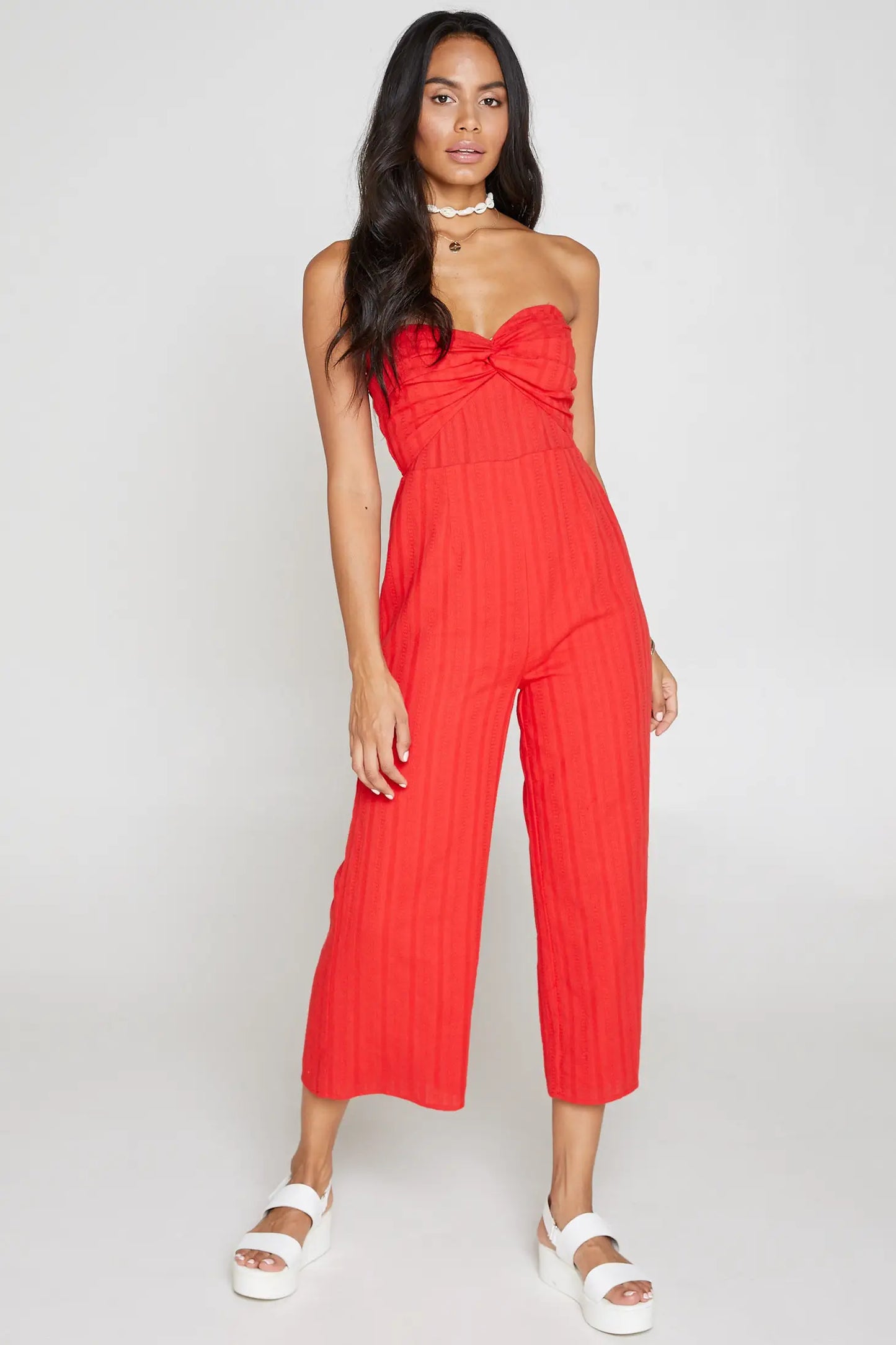 Fire Red Jumpsuit