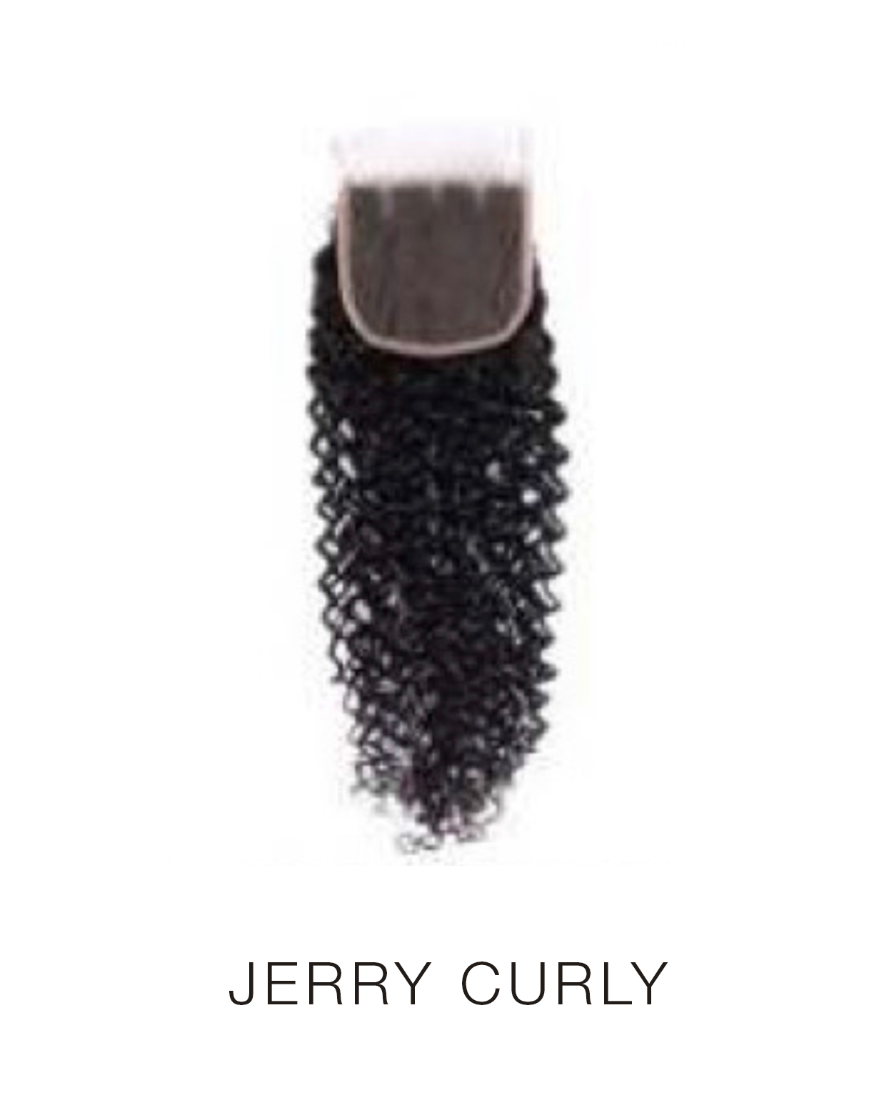 9A Brazilian - Closure - 4x4 - Jerry Curly