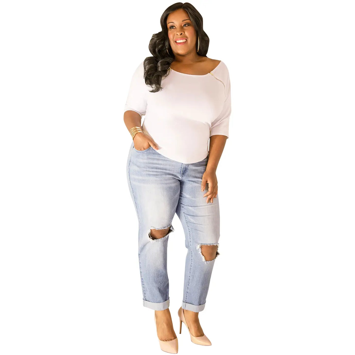 Plus Sized Poetic Justice Jeans